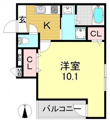 フジパレス平野Ⅲ番館の物件間取画像